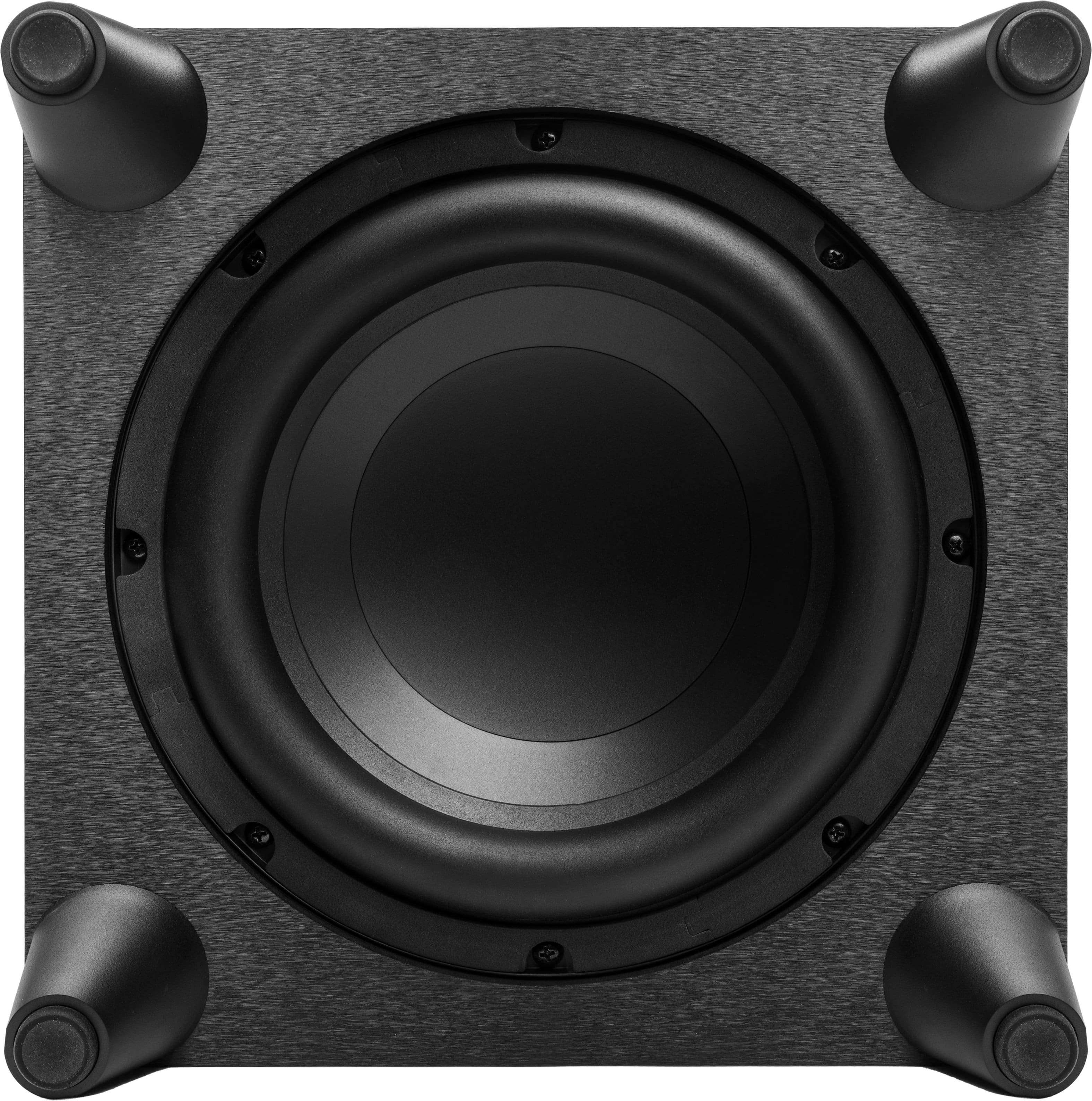 Alt View 14. MartinLogan - Dynamo Foundation 12, 12” Sealed, Powered Subwoofer, with Magnitude MT-700 Amplifier, DSP-Optimized, and Wireless Ready - Brushed Black.