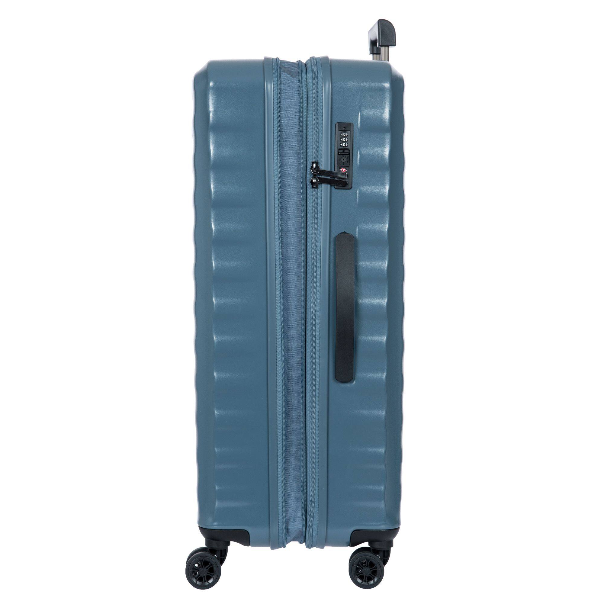 Alt View 3. Bric's - Nausicaa Hardside Expandable (21"/27"/30") 3 Piece Spinner Luggage Set - Grey Blue.