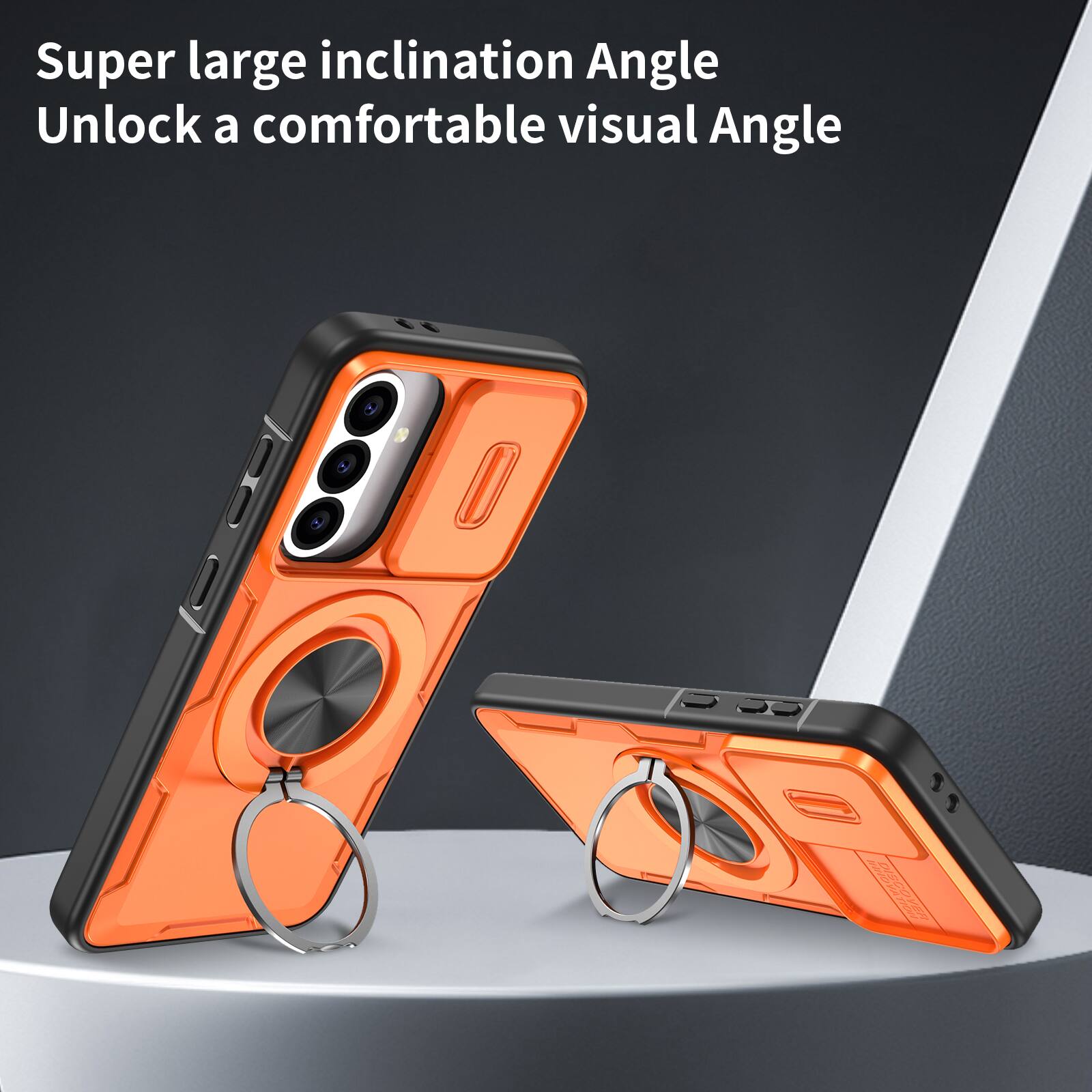 Super large inclination Angle  
Unlock a comfortable visual Angle