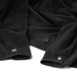 Glow - Wrinkle-Resistant Fleece Background (Black, 9 x 20')