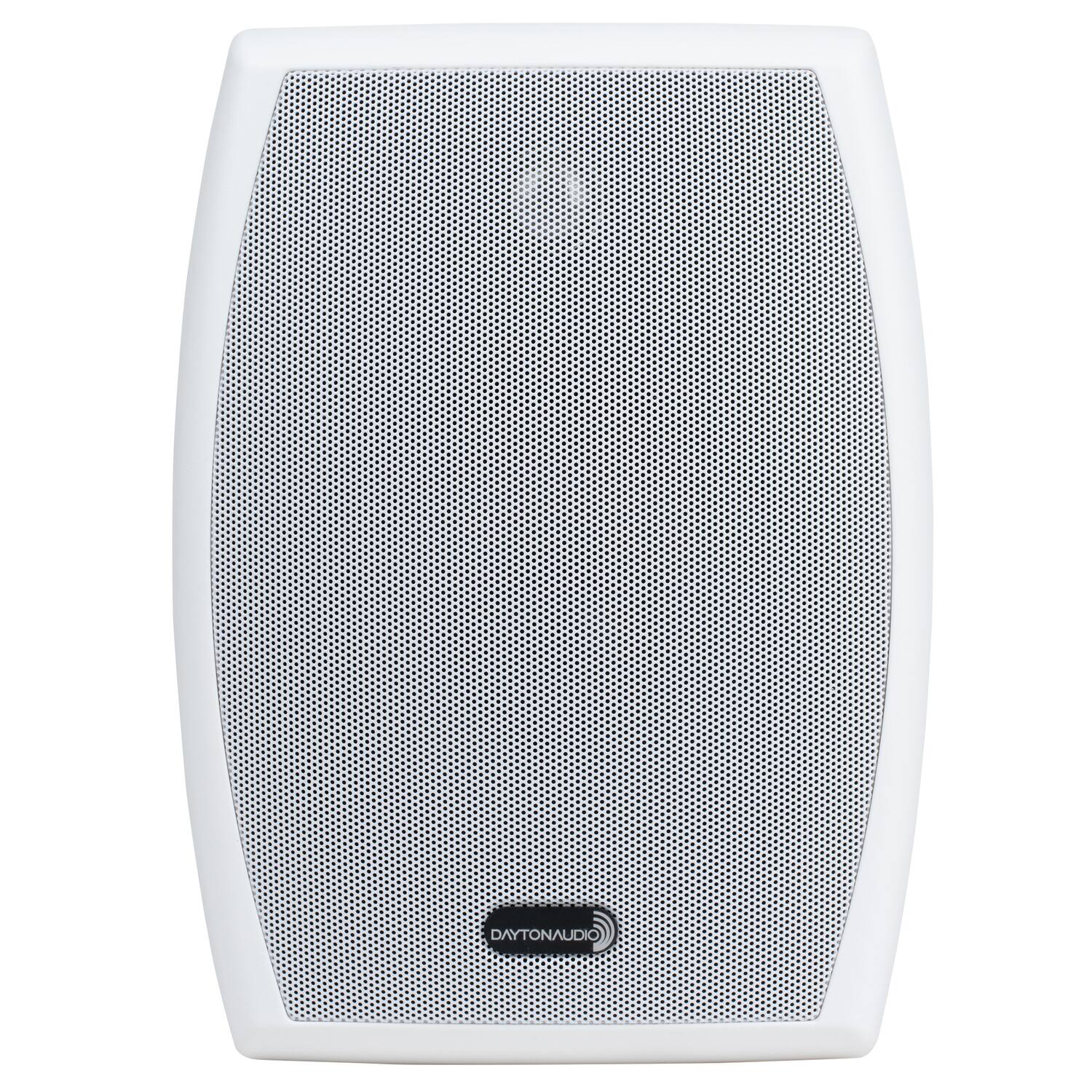 Angle. Dayton Audio - IO-Series IO655 Indoor/Outdoor Speaker Set 6.5" Woofers, 70V Multi-Taps, 8 Ohms, 2 Count - White.
