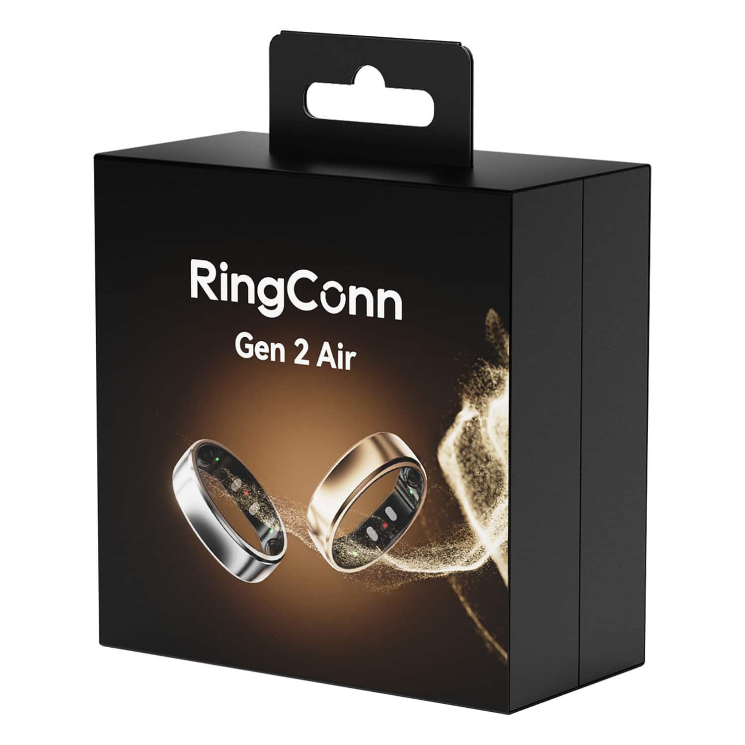 RINGCONN Gen 2 Air Ultra Thin Smart Ring with Health Tracking, AI