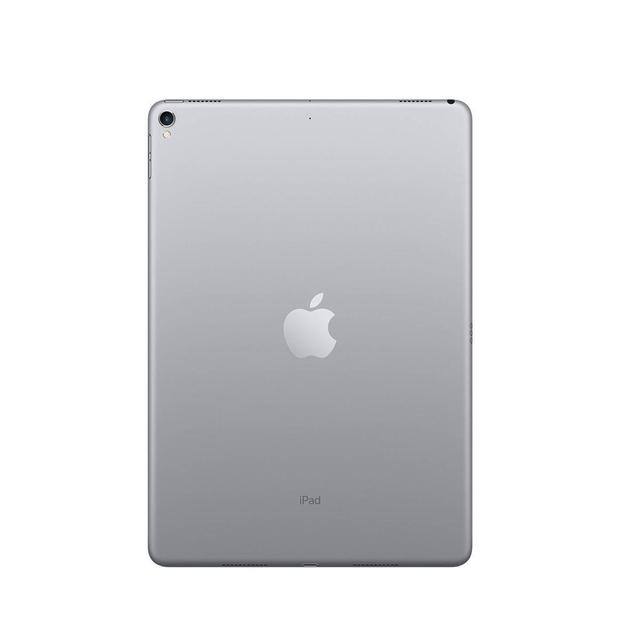 Left. Apple - iPad Pro 10.5 A1709 (WiFi + Cellular Unlocked) 256GB w/ Wireless Earbuds - Space Gray.