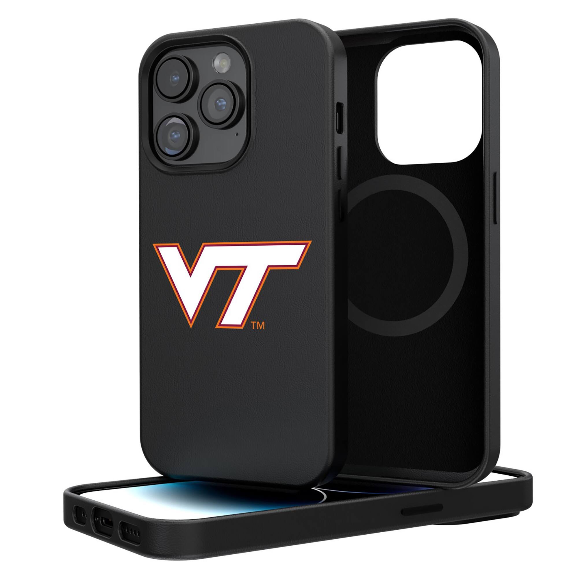 Keyscaper - NCAA - Virginia Tech Hokies Primary Logo iPhone Magnetic Bump Case - 15 Pro Max - Black price history on PriceWatchPro