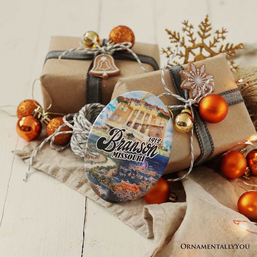 Branson  
Missouri  
1912  

Wonderworks  
Branson Missouri  

ORNAMENTALLY YOU