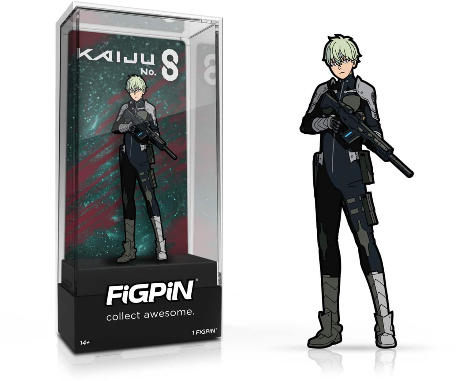 PopMarket - FiGPiN - Kaiju No.8 - Reno Ichikawa - 3 Inch Enamel Pin (1689) - COLLECTABLES - Multicolor