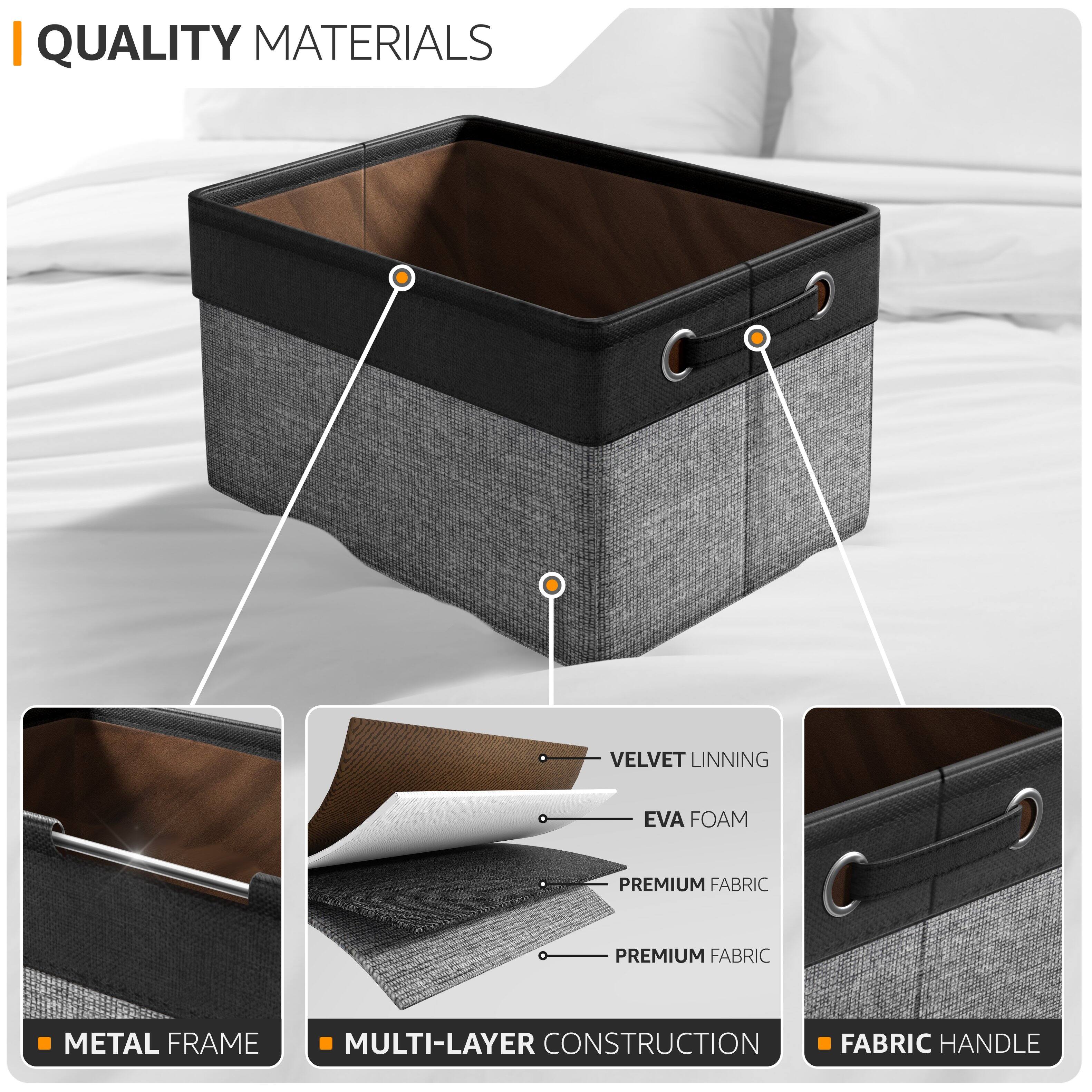 QUALITY MATERIALS

- METAL FRAME
- MULTI-LAYER CONSTRUCTION
- FABRIC HANDLE

VELVET LINNING
EVA FOAM
PREMIUM FABRIC
PREMIUM FABRIC