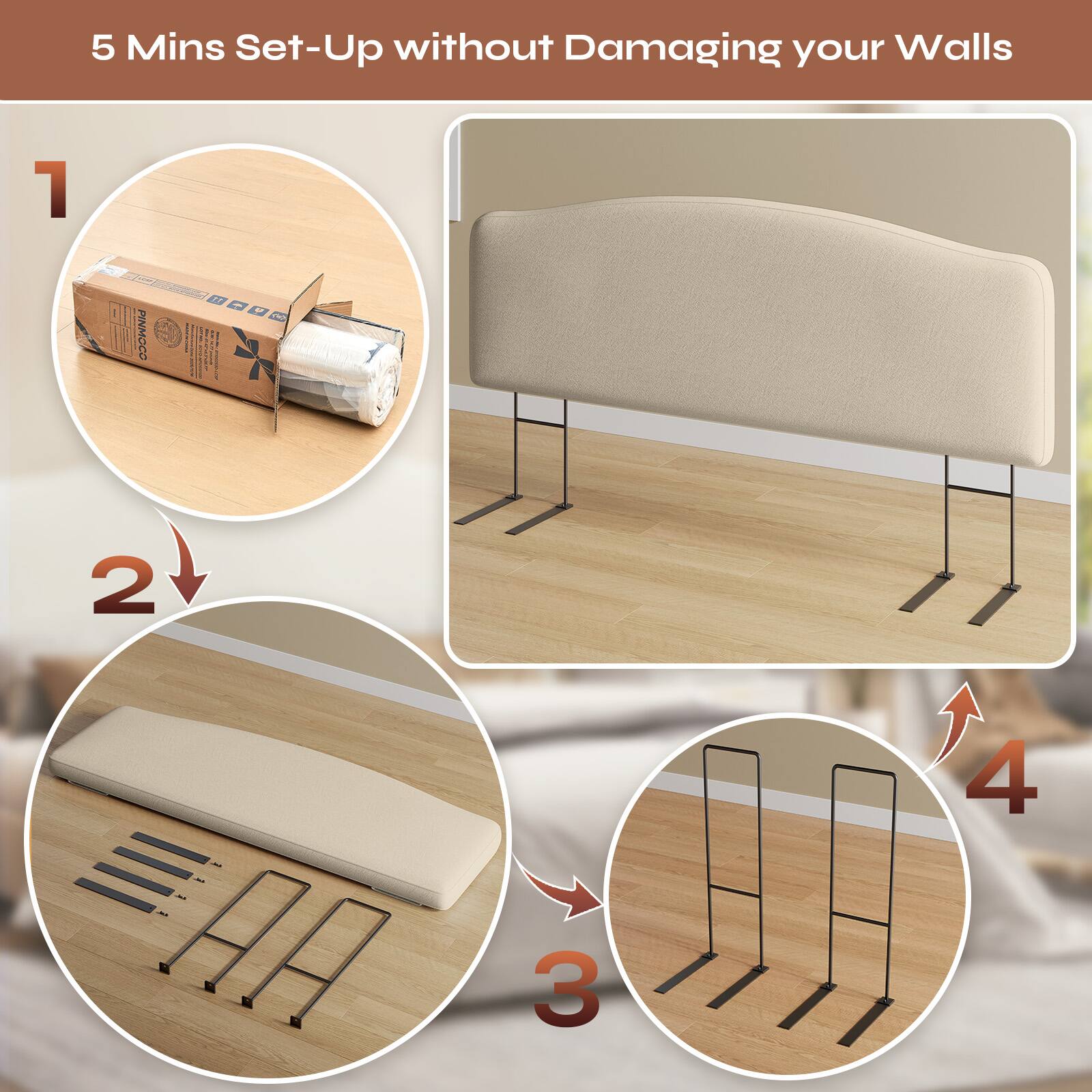 5 Mins Set-Up without Damaging your Walls

1
2
3
4