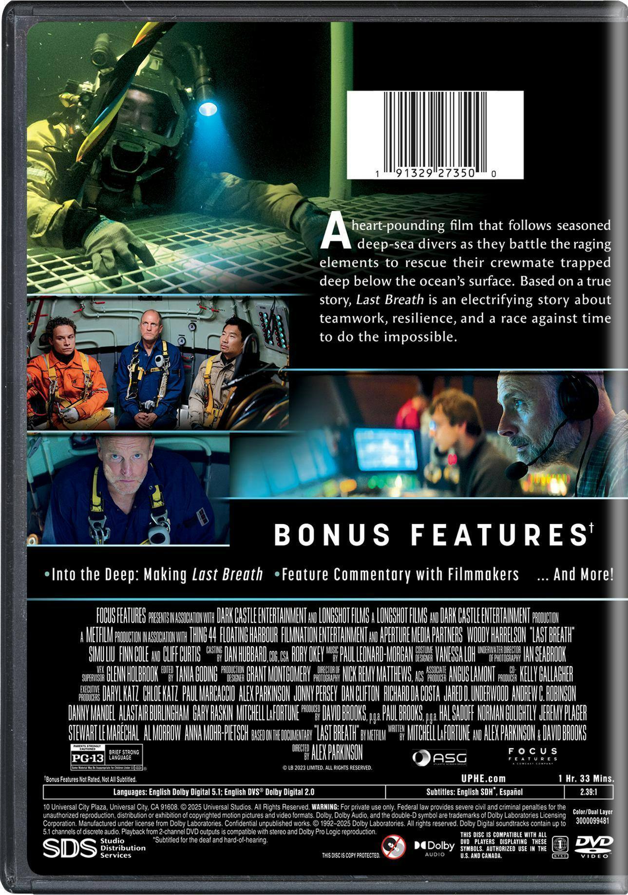 Back. Last Breath [DVD].