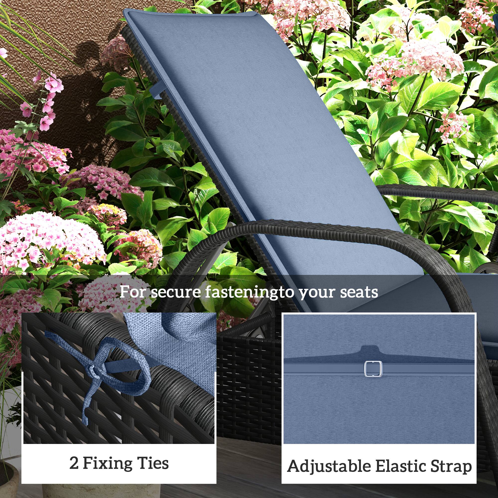 For secure fastening to your seats
2 Fixing Ties
Adjustable Elastic Strap