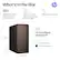 What's in the Box
- HP black wireless keyboard and mouse combo
- 280 W 80 Plus Platinum certified power supply
- Setup instructions
HP OmniDesk Desktop PC
- Weight: 12.72 lb
- Color: Dark wood
Dimensions:
- Height: 12.40"
- Depth: 13.27"
- Width: 6.10"