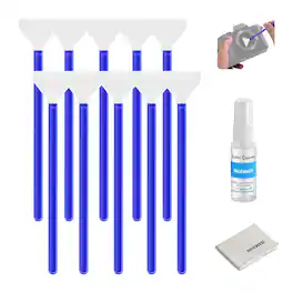 Neewer - 12-in-1 Camera Lens Cleaning Kit, 10x 24mm Full Frame Sensor Swabs, HM-46