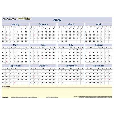 AT-A-GLANCE  
January 2026  
1 2 3 4 5 6 7 8 9 10 11 12 13 14 15 16 17 18 19 20 21 22 23 24 25 26 27 28 29 30 31  
February  
1 2 3 4 5 6 7 8 9 10 11 12 13 14 15 16 17 18 19 20 21 22 23 24 25 26 27 28  
March  
1 2 3 4 5 6 7 8 9 10 11 12 13 14 15 16 17 18 19 20 21 22 23 24 25 26 27 28 29 30