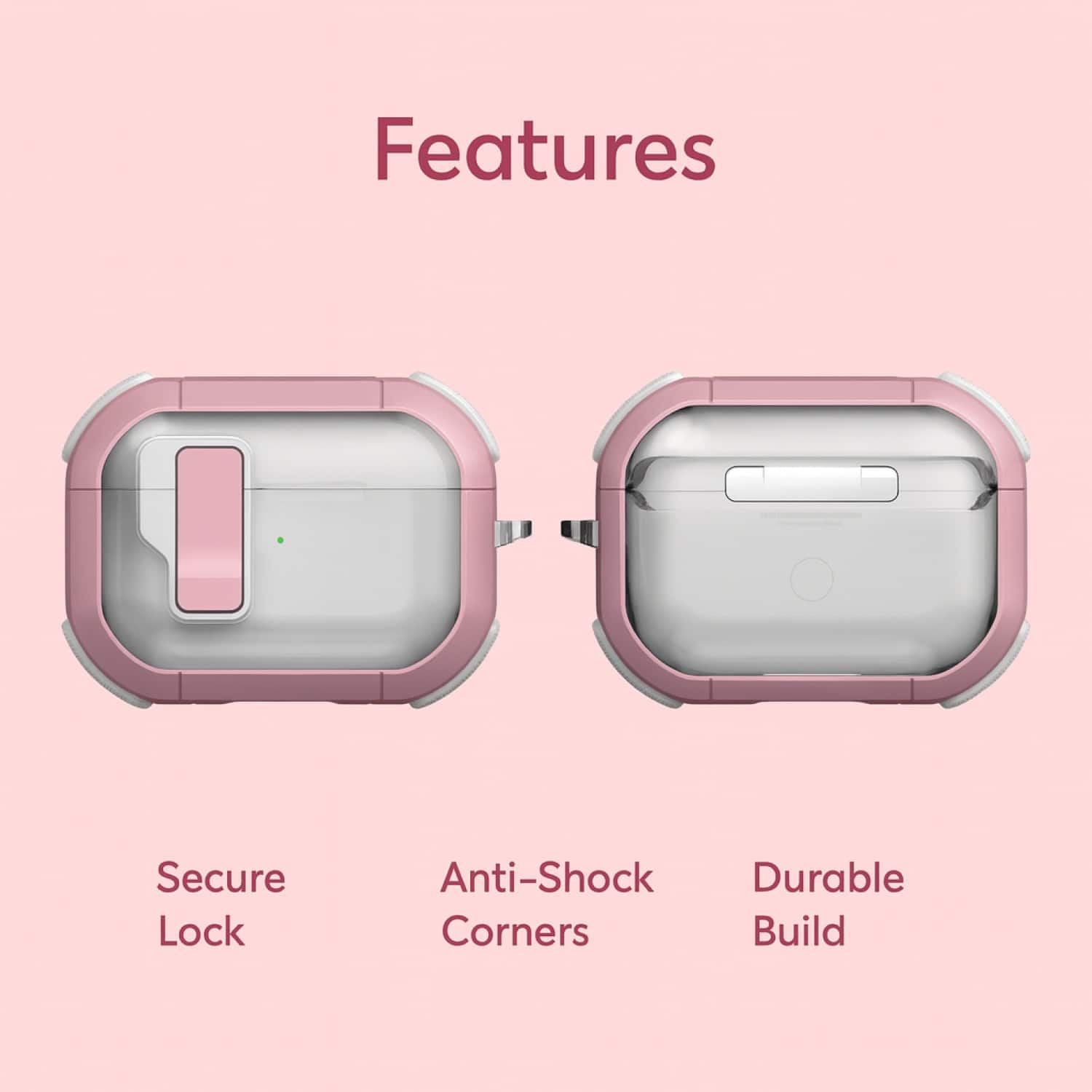 Features
- Secure Lock
- Anti-Shock Corners
- Durable Build