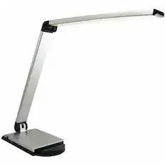 Front. Lorell - Lorell Smart Device Slot/USB Task Light 8 W LED Bulb USB Charging Dimmable.