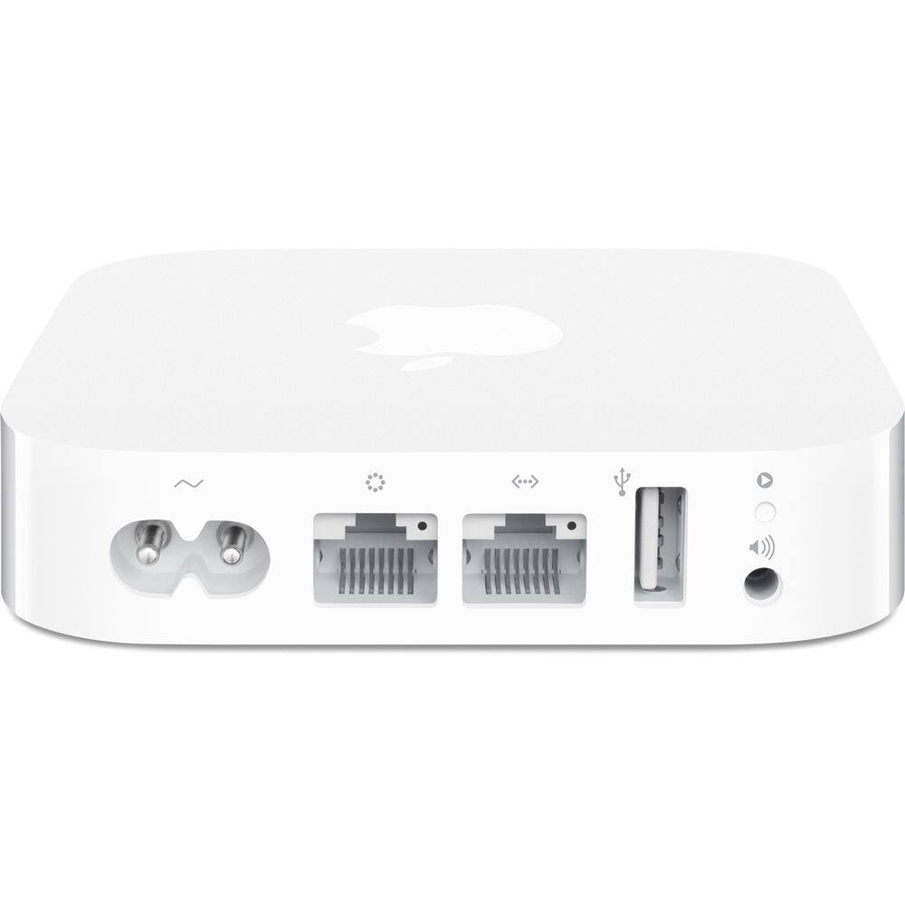 Back. Apple - AirPort Express Base Station - White.