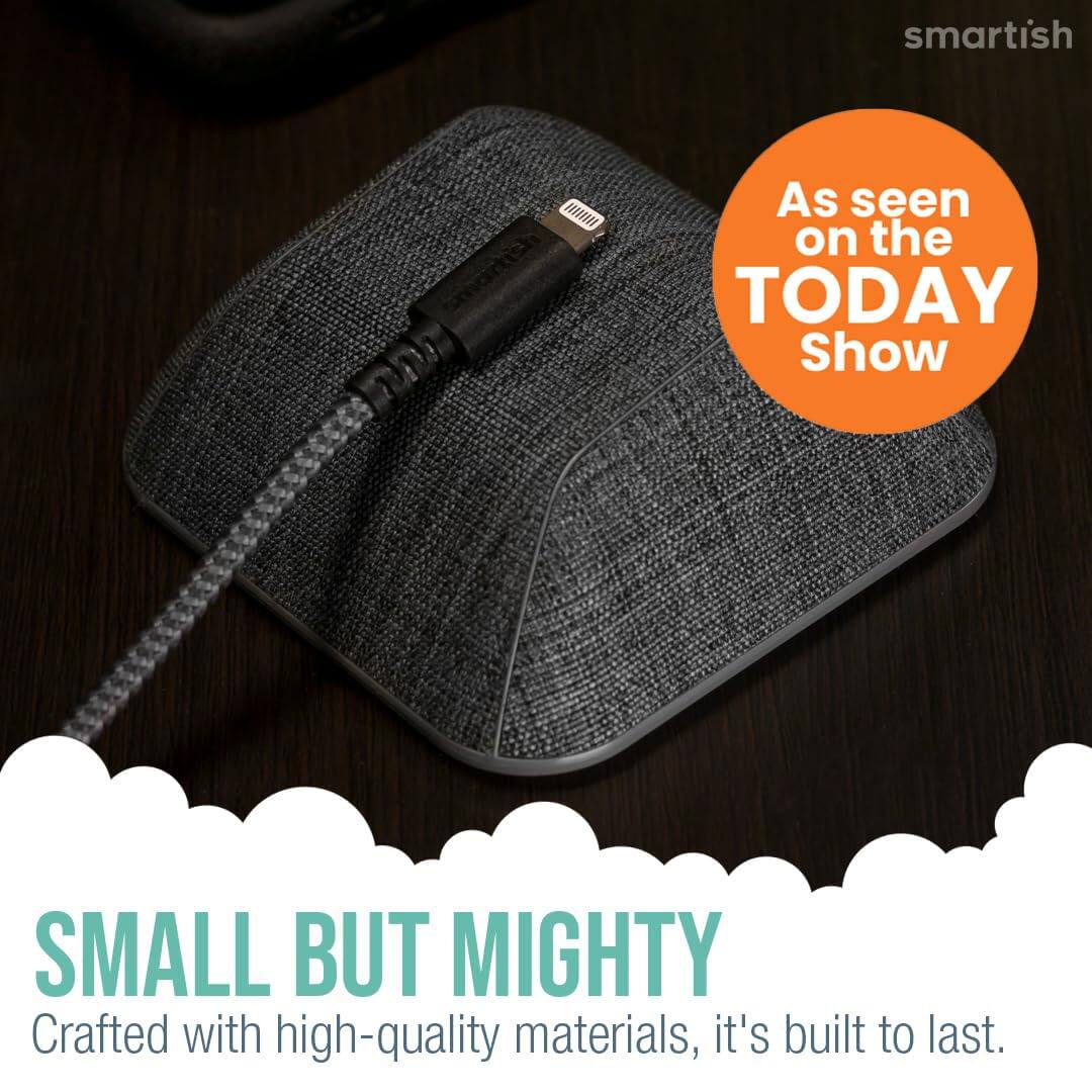 smartish  
As seen on the TODAY Show  
SMALL BUT MIGHTY  
Crafted with high-quality materials, it's built to last.