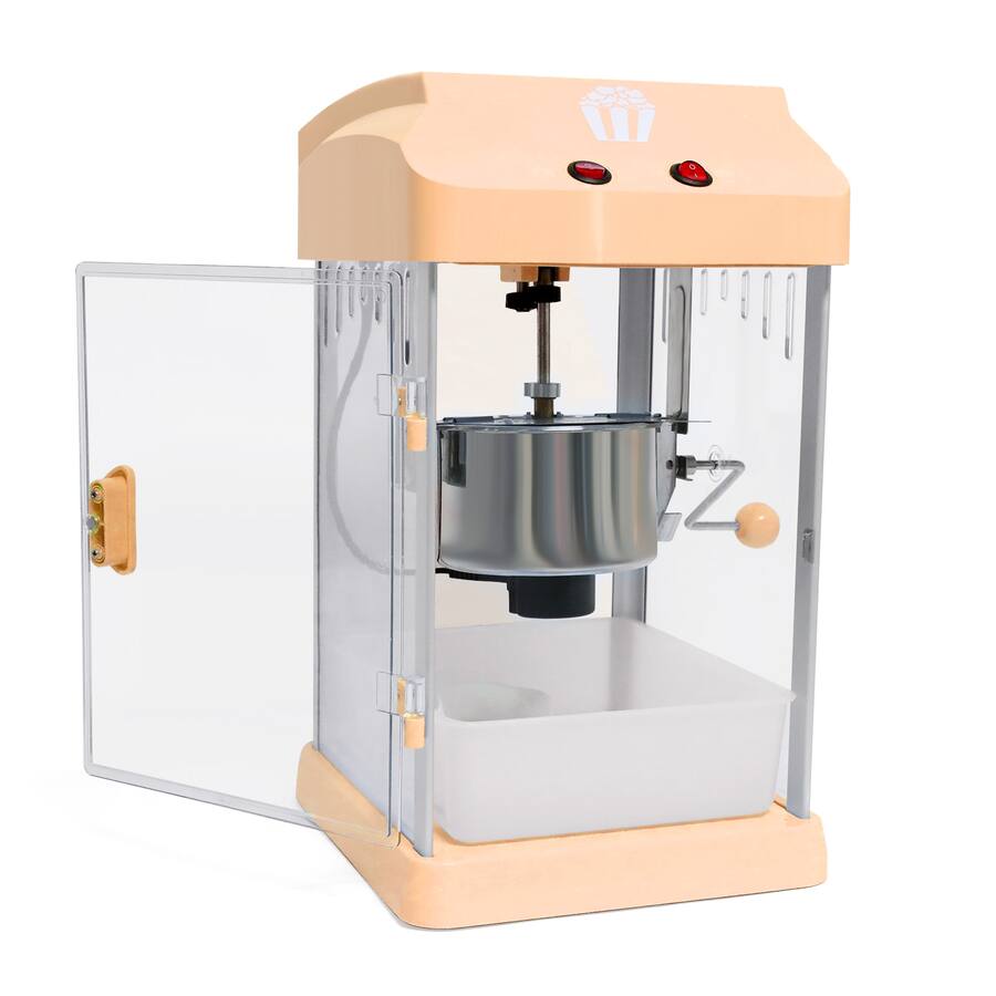 GOODSILO Tabletop Popcorn Popper Machine with Stainless Steel Kettle ...