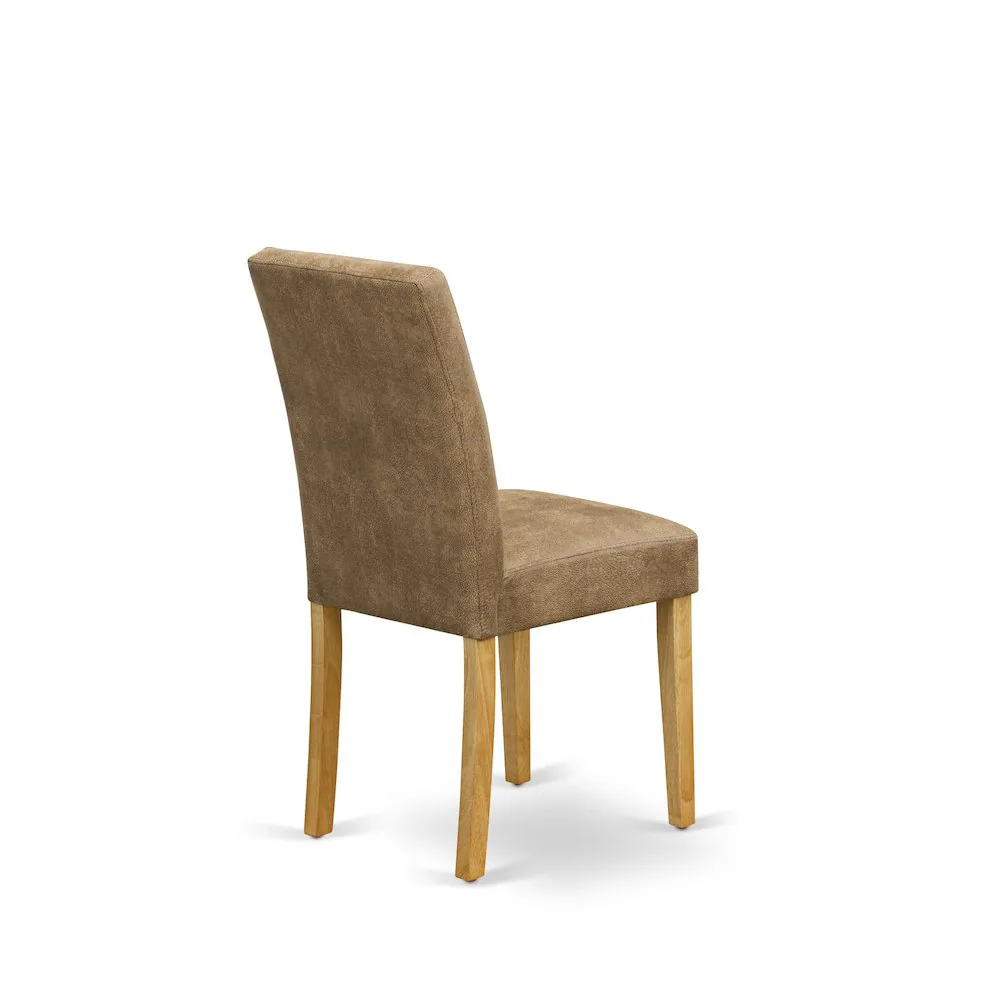 Alt View 1. East West Furniture - 3 Piece Table Set contain A Modern Kitchen Table - Brown.