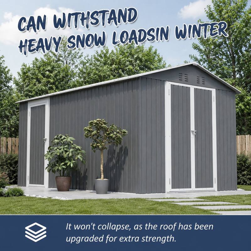 CAN WITHSTAND HEAVY SNOW LOADS IN WINTER

It won't collapse, as the roof has been upgraded for extra strength.