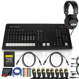 Blackmagic Design - ATEM Mini Extreme ISO G2 Switcher | 8-Input Live Production Mixer + More - Black