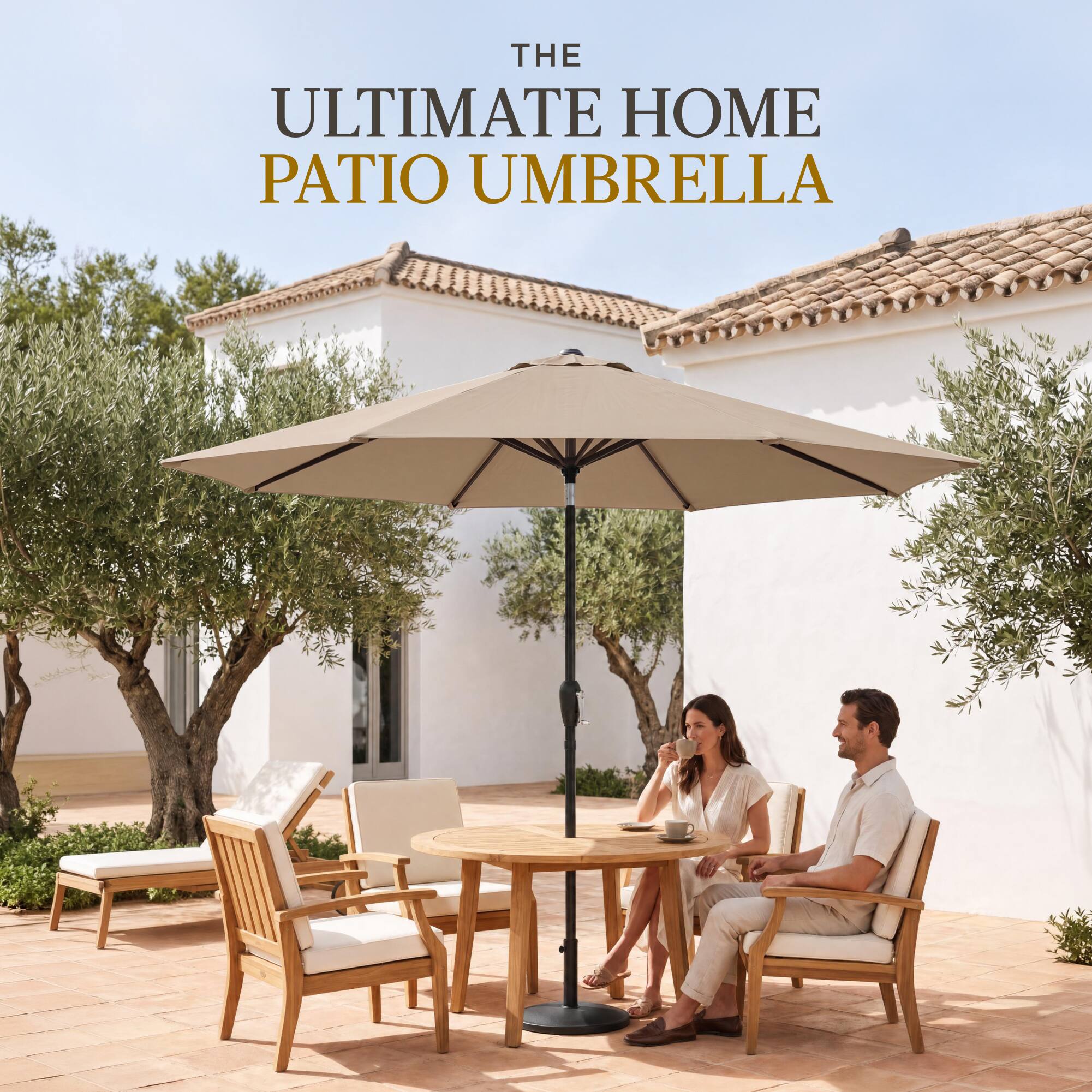 THE ULTIMATE HOME PATIO UMBRELLA