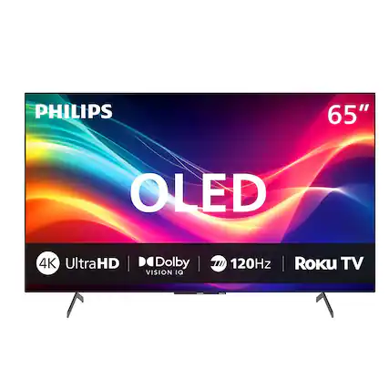 PHILIPS 65" OLED 4K UltraHD Dolby VISION IQ 120Hz Roku TV