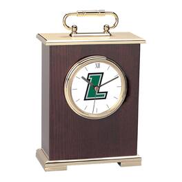 Jardine - Loyola Greyhounds Logo Carriage Clock - Gold