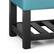 Alt View 13. Simpli Home - Cosmopolitan Storage Ottoman Bench with Open Bottom - Soft Blue.