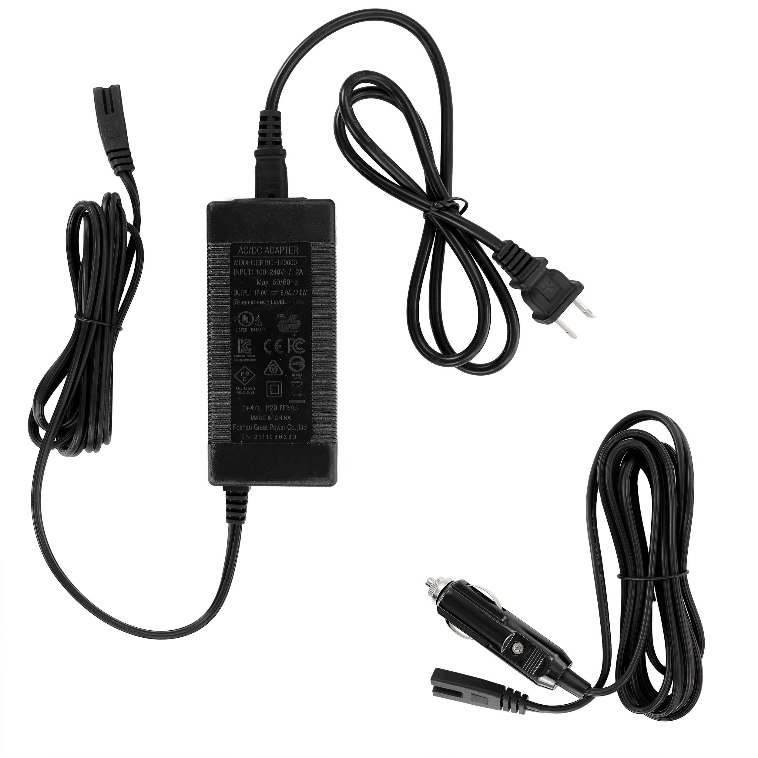 AC/DC ADAPTER MODEL:GT190-120600 INPUT: 100-242V~ 50/60Hz OUTPUT: 12V 7.2A EFFICIENCY: 85% UL - - - IC CE FC C FS - I md C -4 12 T265 MADE IN CHINA Foshan Great Power Co., Ltd. SN:P11108a98