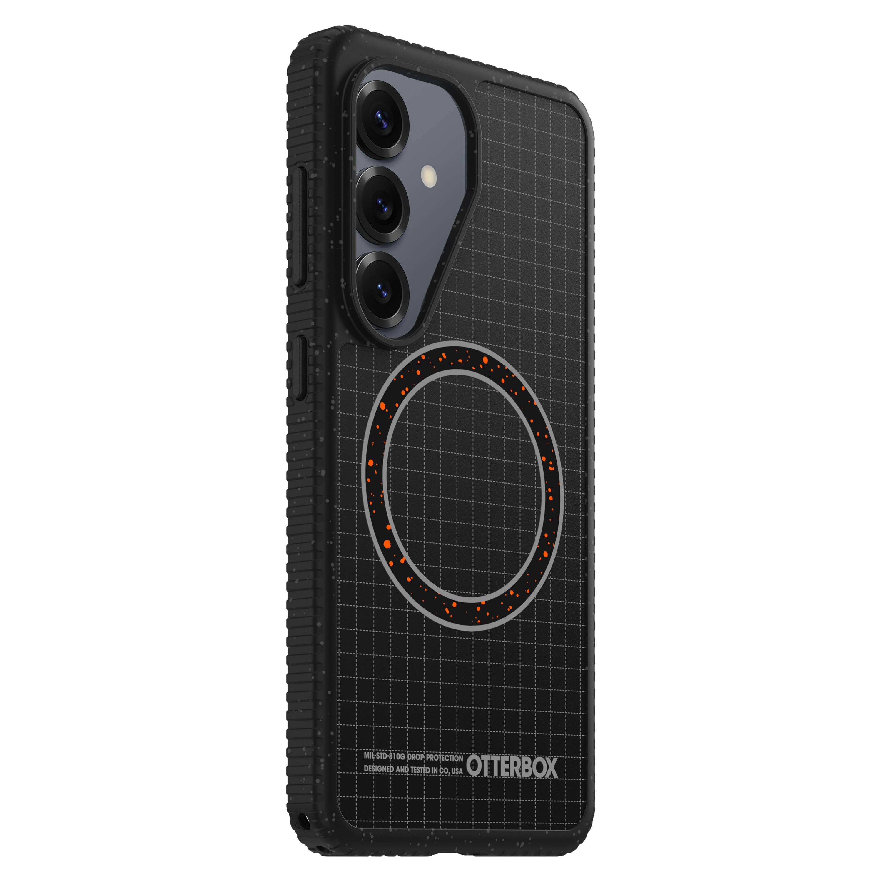 S7D-8100 NP PROTECTION  
DESIGNED AND TESTED  
Co VSA  
OTTERBOX  

MIL-STD-810G DROP PROTECTION  
DESIGNED AND TESTED IN CO. USA
