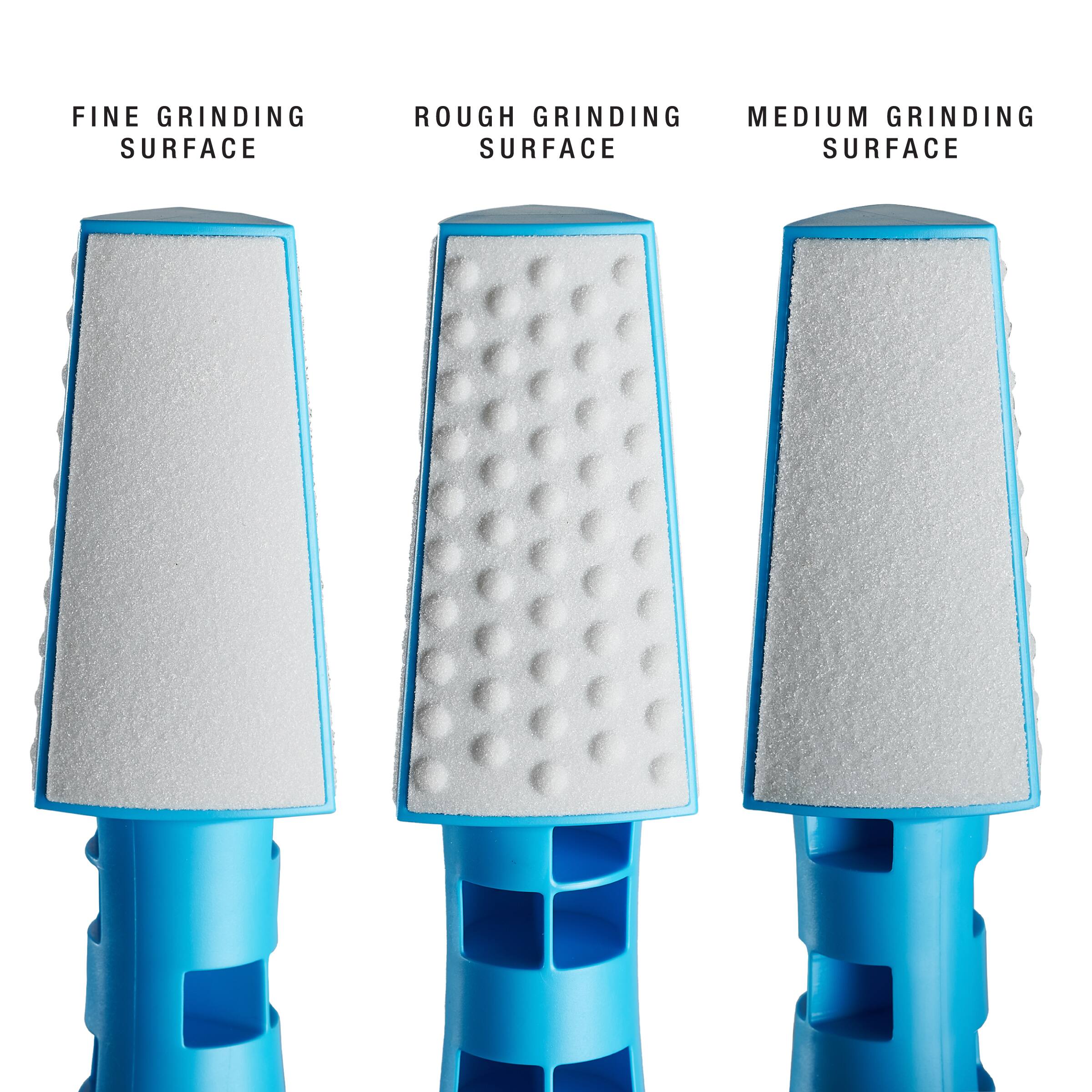 FINE GRINDING SURFACE  
ROUGH GRINDING SURFACE  
MEDIUM GRINDING SURFACE