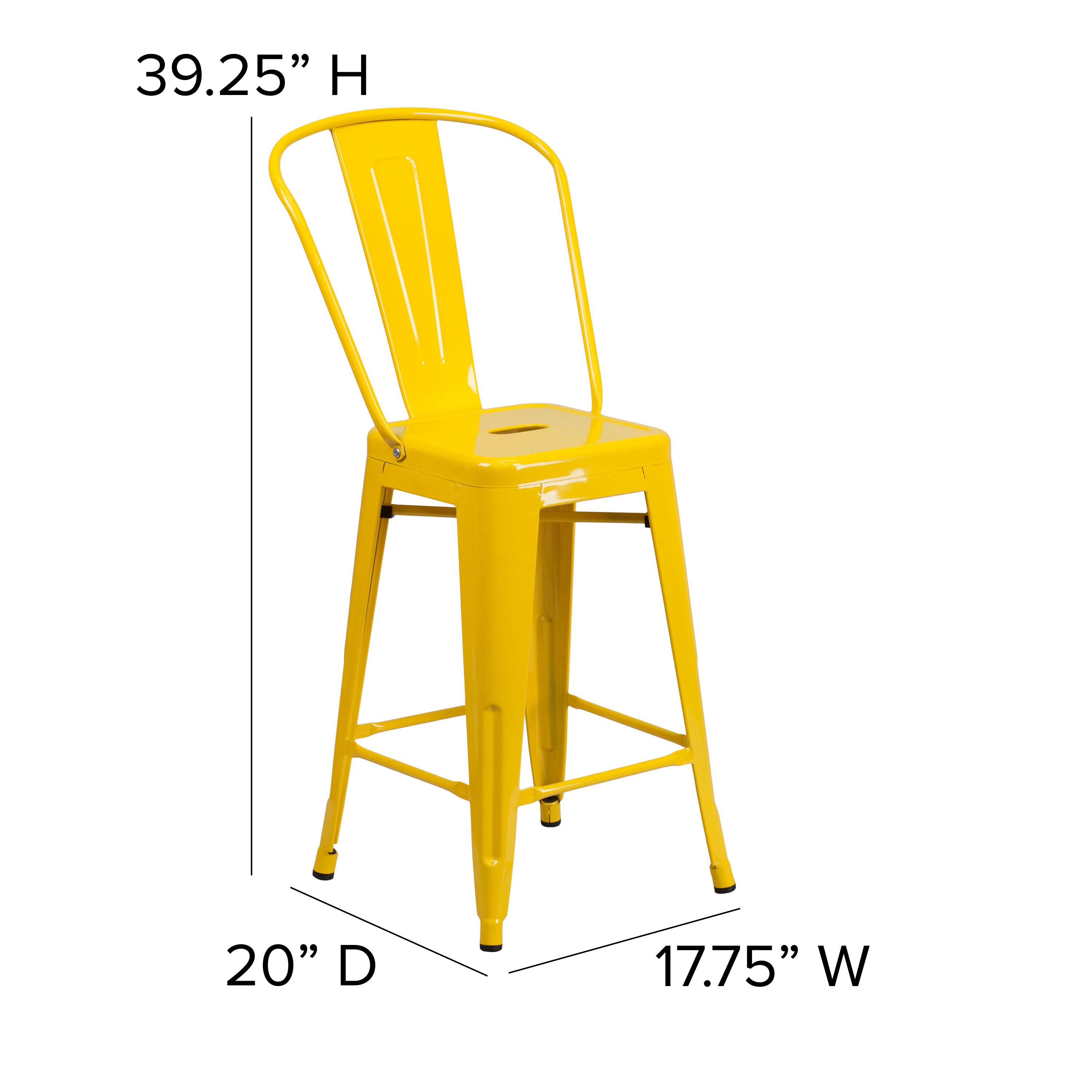 39.25" H  
20" D  
17.75" W
