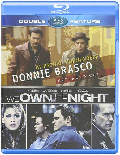 Front. Donnie Brasco / We Own the Night   - BLU-RAY.