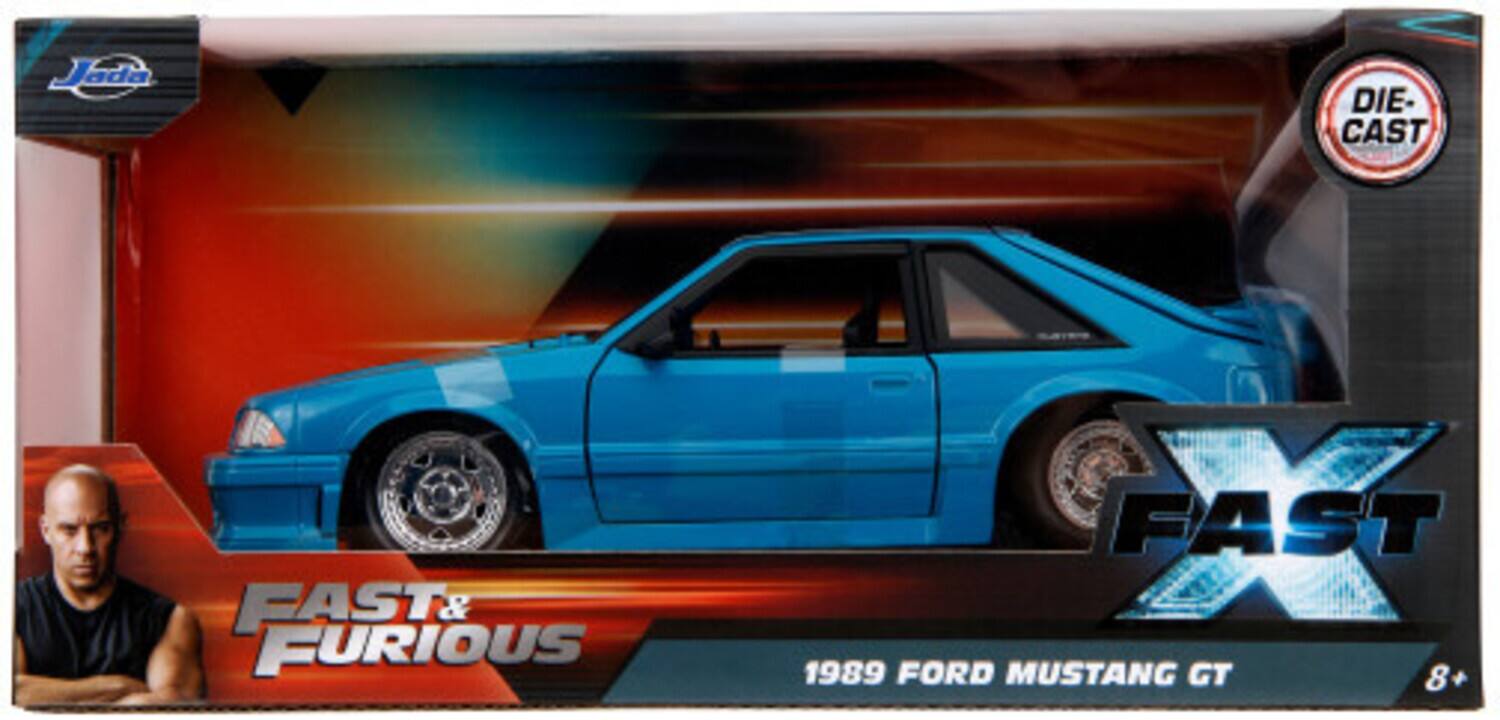 Jada Die-Cast Fast & Furious X Fast 1989 Ford Mustang GT 8+