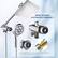 NEW DESIGN
PATENTED PRODUCT
360° adjustable metal ball connection for adjusting the shower angles and directions