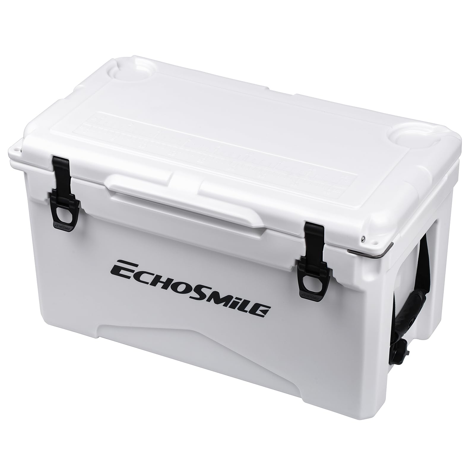 Front. Wikistore - Wikistore 35 Quart Rotomolded Cooler Heavy Duty Durable Leakproof for Camping Hiking & Outdoor Adventures - White.