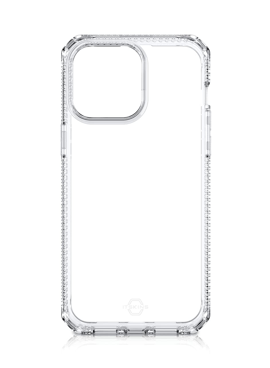 Front. Itskins - ITSkins Spectrum Clear case for iPhone 14 Pro Max - Clear.