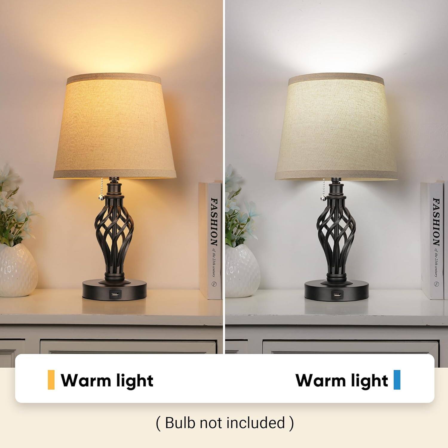 FASHION NOIR  
FASHION dilcaay 1  
Warm light  
Warm light  
(Bulb not included)