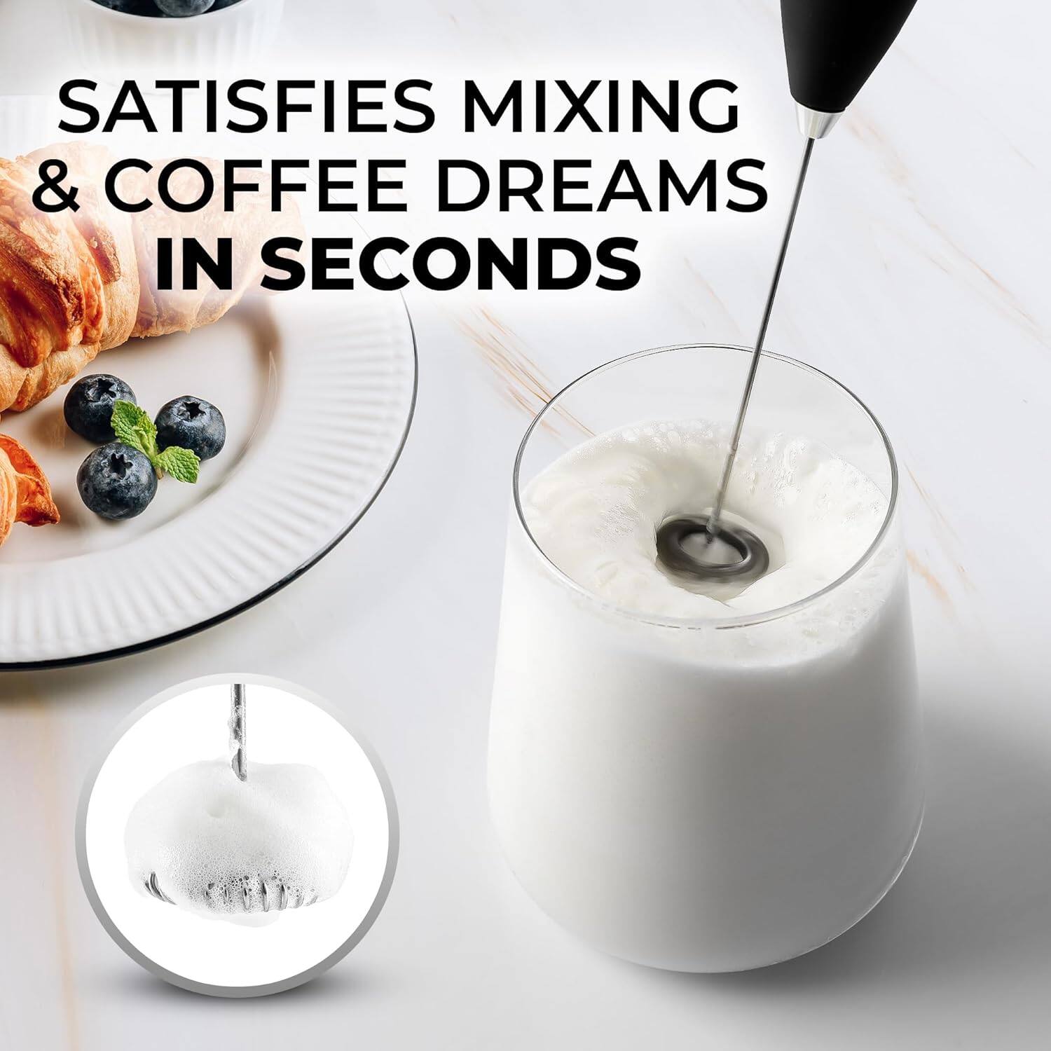SATISFIES MIXING & COFFEE DREAMS IN SECONDS