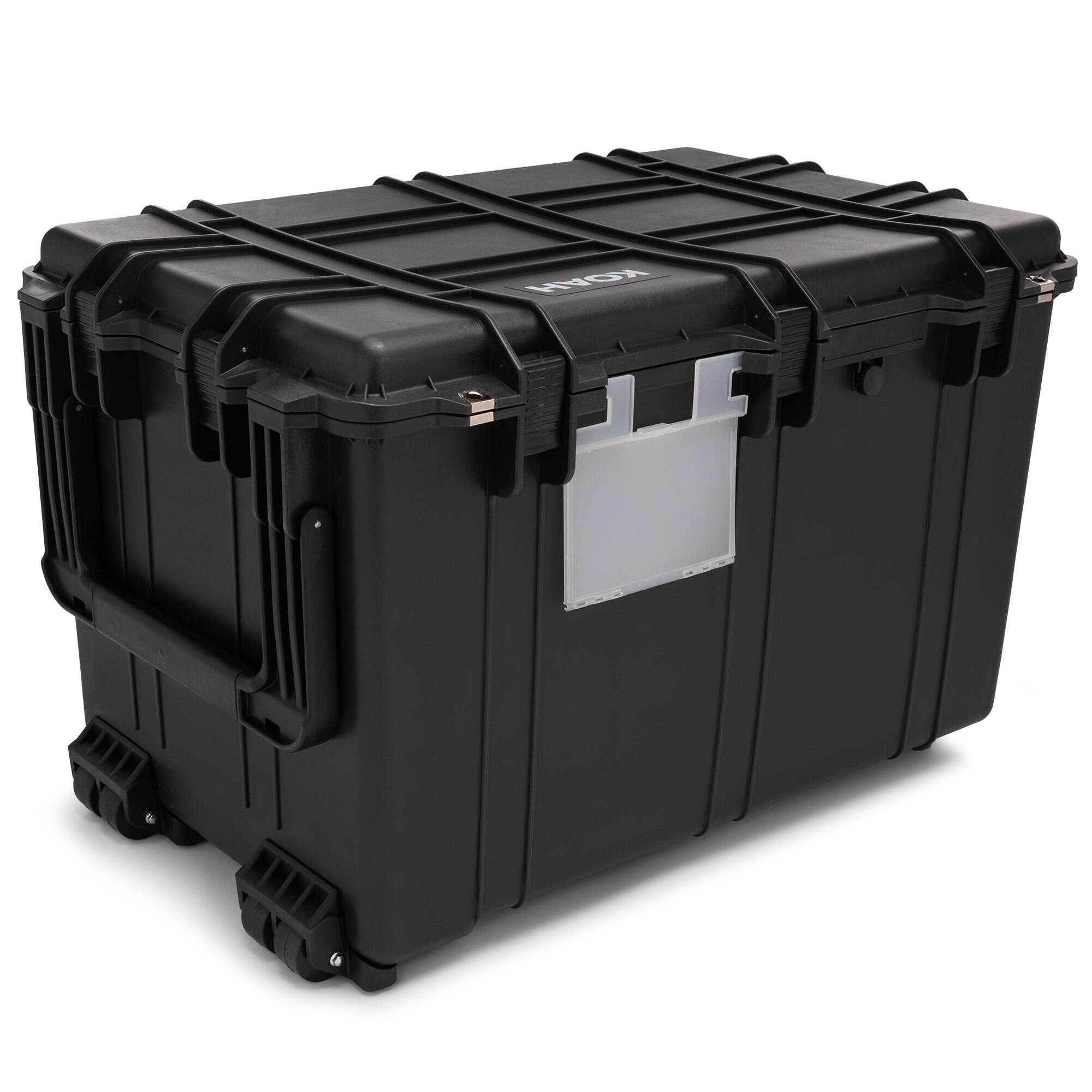 Left. Koah - Koah Weatherproof 32 Inch Transport Roller Hard Case with Customizable Foam.