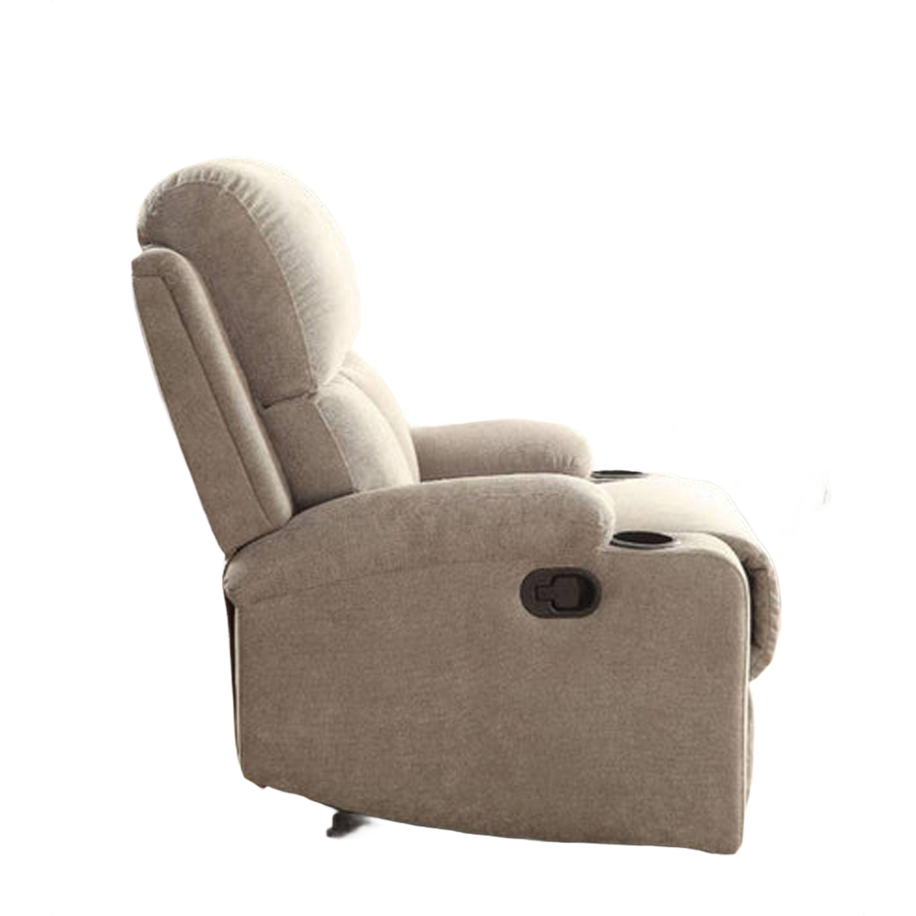 Alt View 1. Manhattan Lane - Rosia Homely Recliner  Linen - Gray.