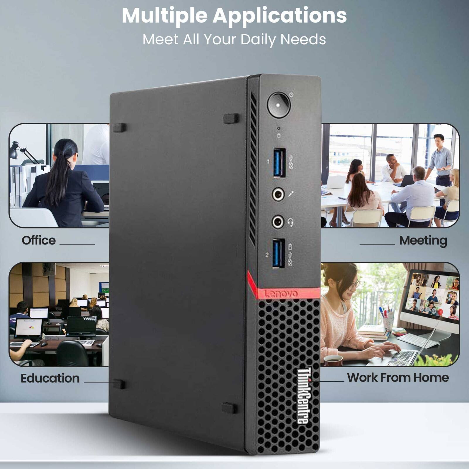 Multiple Applications  
Meet All Your Daily Needs  

Office  
Meeting  
Education  
Work From Home