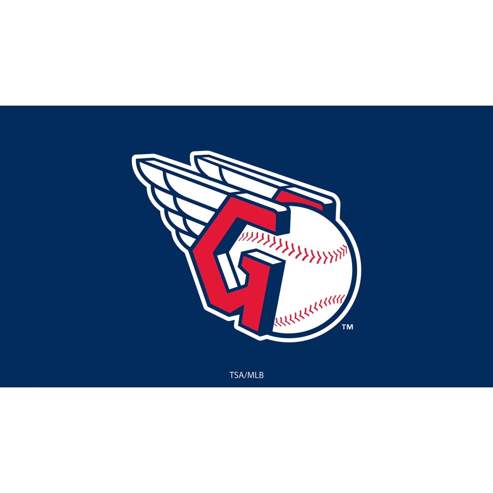 Evergreen Enterprises - Cleveland Guardians 28" x 16" Logo Indoor/Outdoor Trapper Mat - Multicolor