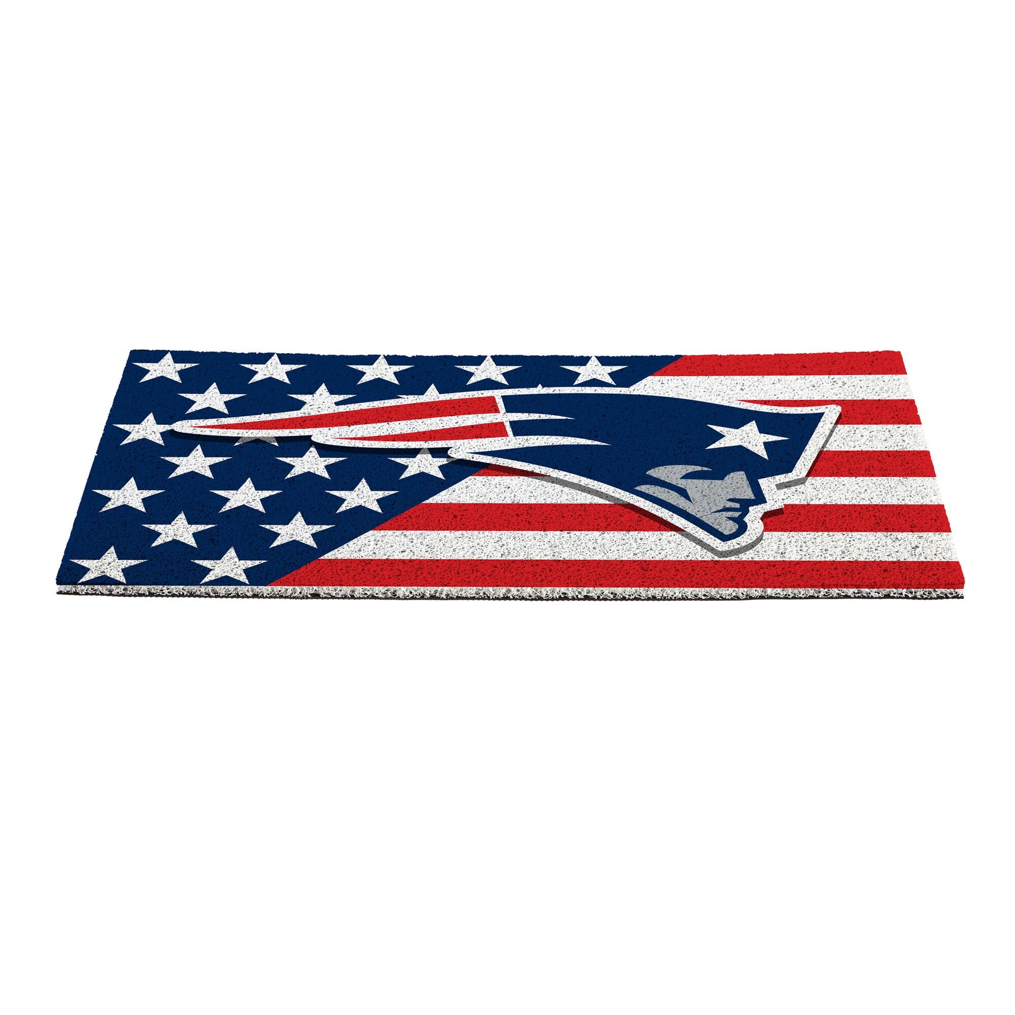 Alt View 1. Evergreen Enterprises - 16" x 28" Stars & Stripes Patriotic Turf Mat - Multicolor.