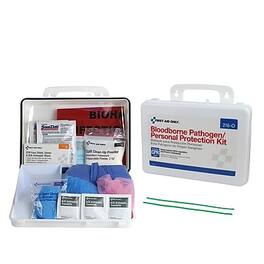 First Aid Only - Bloodborne Pathogen Spill Kit & PPE Kit with CPR Pack, 29 Pieces (216-O) - Multicolor