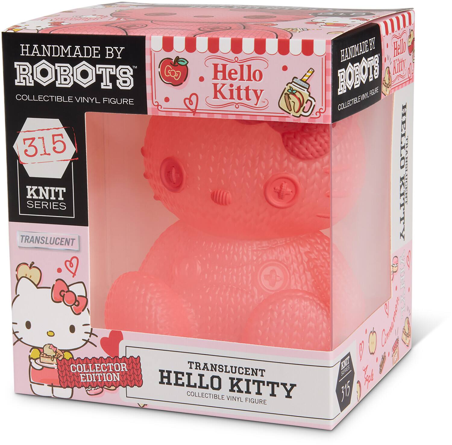 HANDMADE BY ROBOTS COLLECTIBLE VINYL FIGURE 315 KNIT SERIES TRANSLUCENT

Hello Kitty

BY Hello HANDMADE ROBOTS Kitty COLLECTIBLE VINYL FIGURE HELLO TRANSLUCENT

COLLECTOR TRANSLUCENT EDITION HELLO COLLECTIBLE VINYL KITTY FIGURE

Cinnamon KNIT SERIES