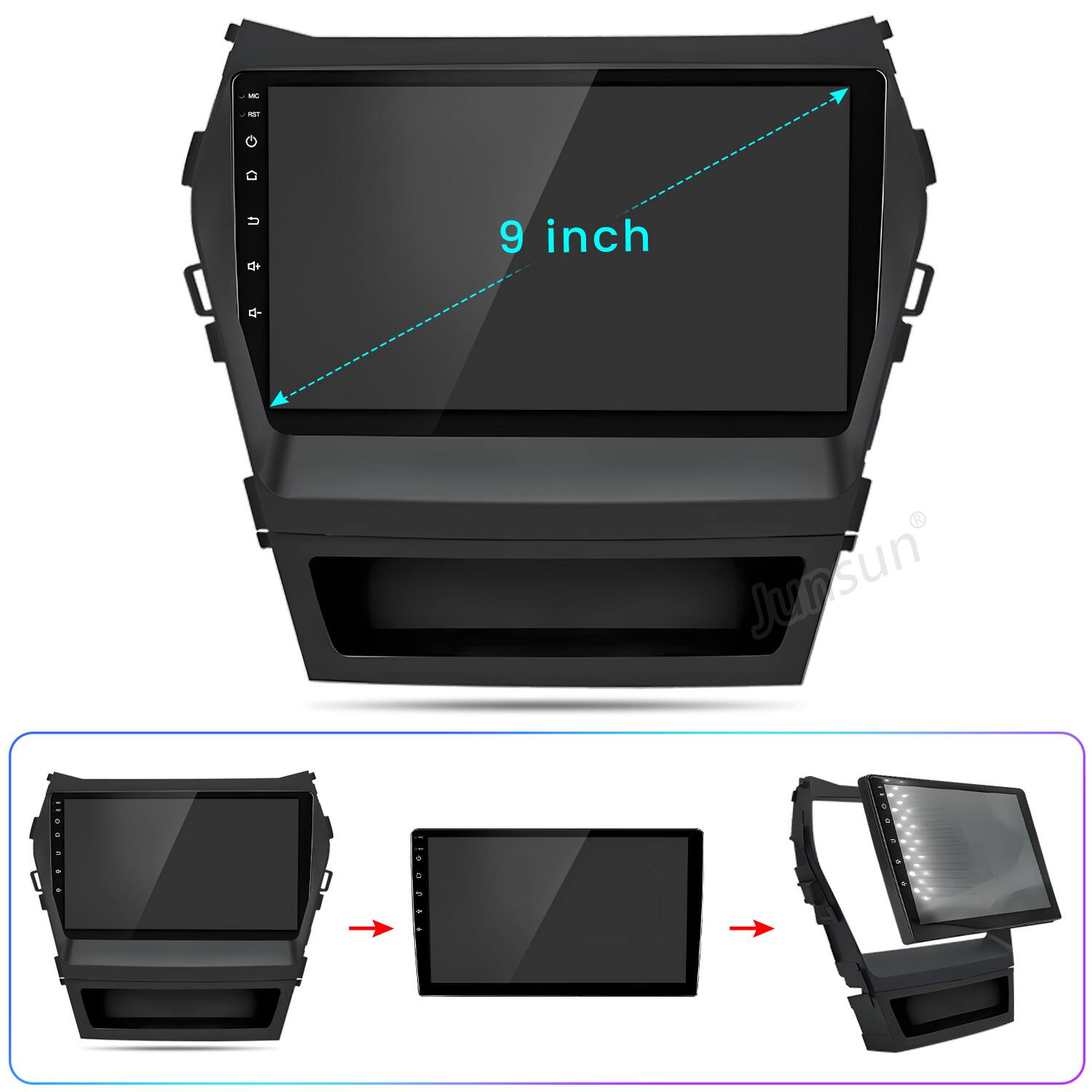 - - - de 9 inch d- Junsun ...