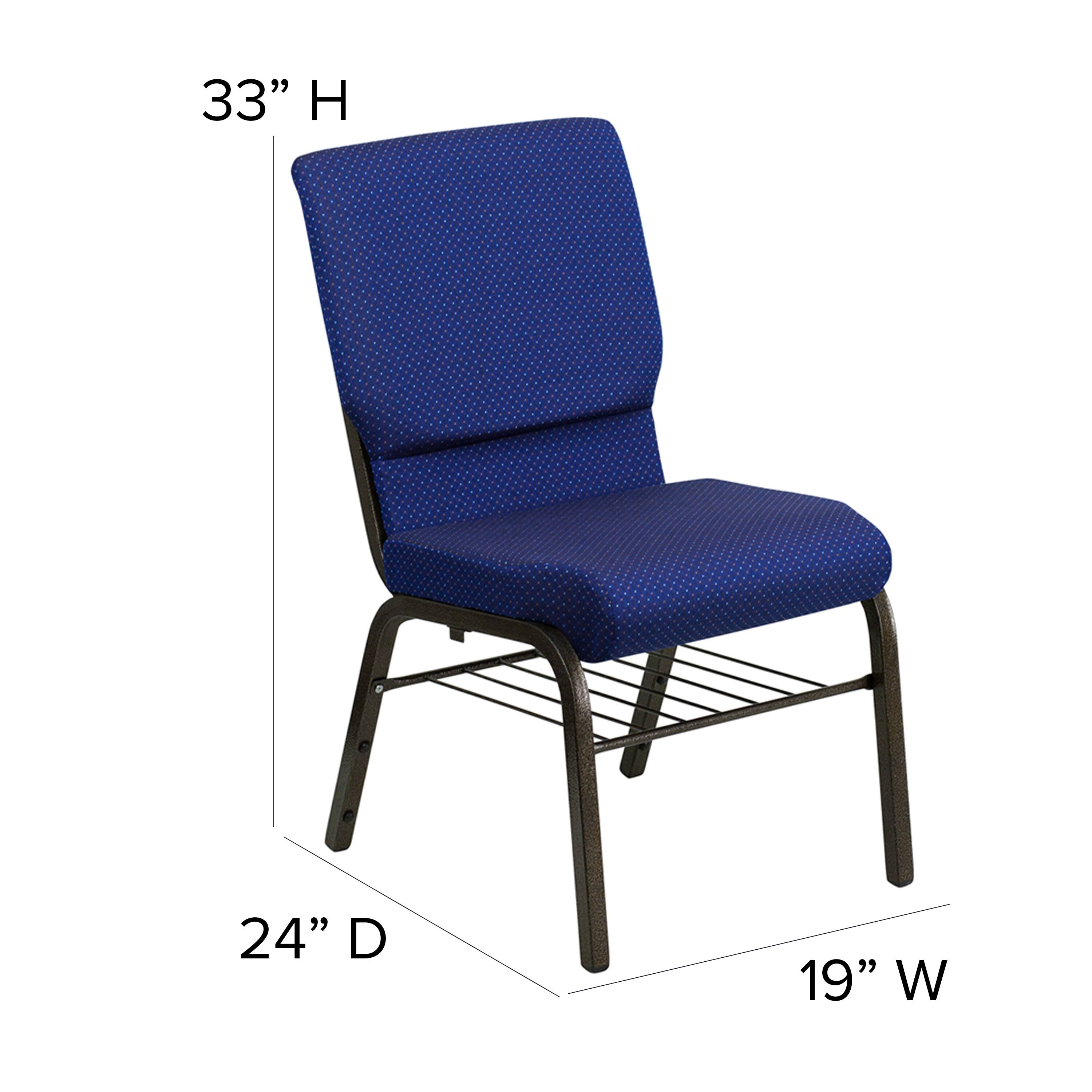 33" H  
24" D  
19" W