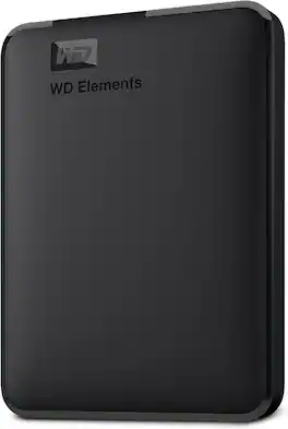 Western Digital - 2TB Elements Portable External Hard Drive HDD USB 3.0 PS4 Xbox - Black